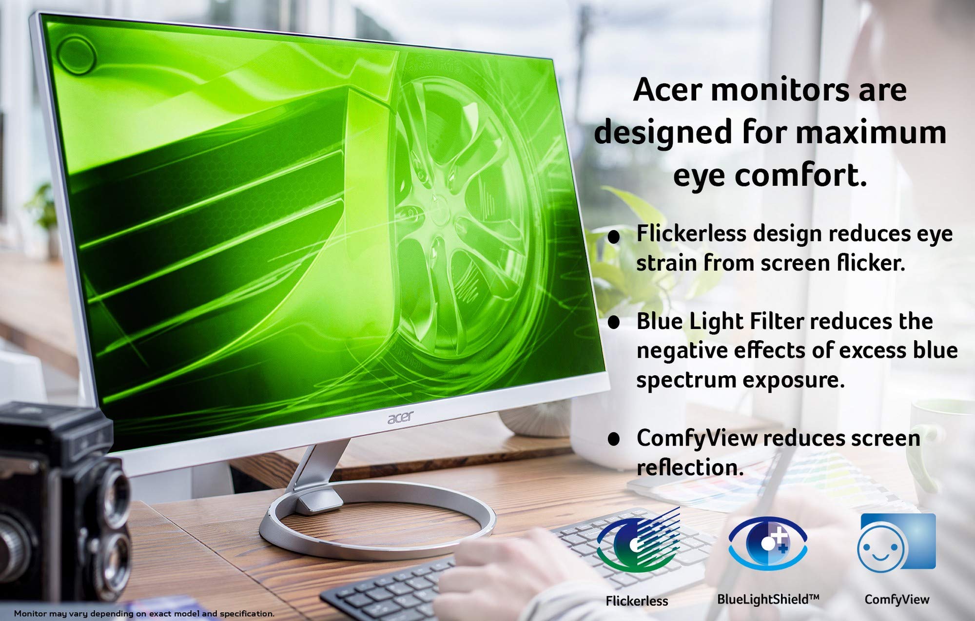 Acer ET322QKCbmiipzx 31.5 inch UHD Monitor - (VA Panel